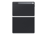 Samsung EF-BX710 - Flip cover for tablet - Back
